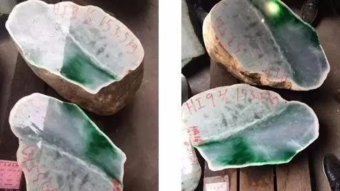 翡翠原石切开帝王绿视频,赌石切割过程视频-第1张图片-翡翠网 翡翠原石切开帝王绿视频,赌石切割过程视频-第1张图片-翡翠网