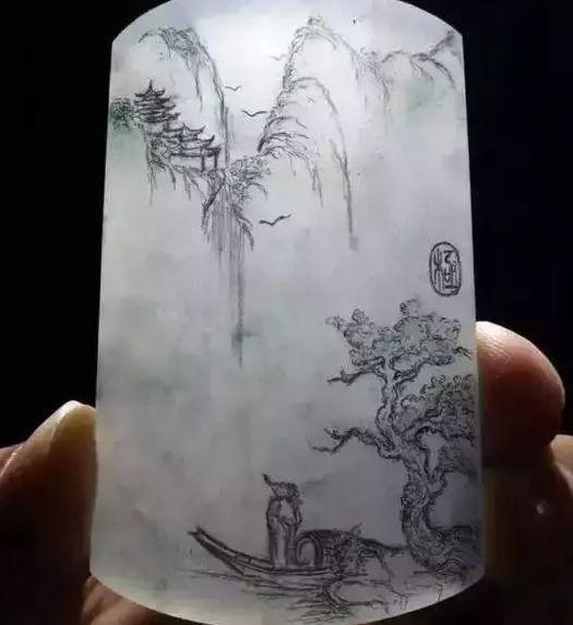 玉兰花翡翠原石图片,挂件玉兰花玉雕图片-第12张图片-翡翠网 玉兰花翡翠原石图片,挂件玉兰花玉雕图片-第12张图片-翡翠网