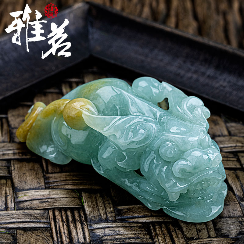 翡翠貔貅挂件价格的简单介绍-第2张图片-翡翠网 翡翠貔貅挂件价格的简单介绍-第2张图片-翡翠网