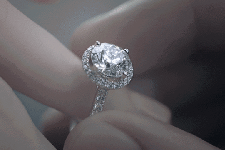 结婚戒指图片真实一对,钻石戒指真实图片大全-第14张图片-翡翠网 结婚戒指图片真实一对,钻石戒指真实图片大全-第14张图片-翡翠网