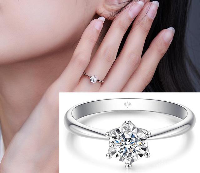 1克拉一克拉8千多的钻石戒指能卖多少钱-第4张图片-翡翠网 1克拉一克拉8千多的钻石戒指能卖多少钱-第4张图片-翡翠网