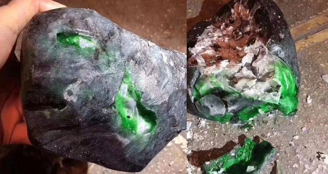 原石翡翠是真是假,翡翠原石掉落地上-第6张图片-翡翠网 原石翡翠是真是假,翡翠原石掉落地上-第6张图片-翡翠网