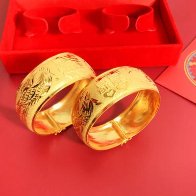 黄金手镯什么款式好看又实用今年黄金手镯流行什么款式-第2张图片-翡翠网 黄金手镯什么款式好看又实用今年黄金手镯流行什么款式-第2张图片-翡翠网