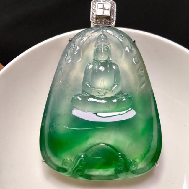 老蓝水翡翠关公吊坠价格男人带关公翡翠吊坠好吗-第3张图片-翡翠网 老蓝水翡翠关公吊坠价格男人带关公翡翠吊坠好吗-第3张图片-翡翠网