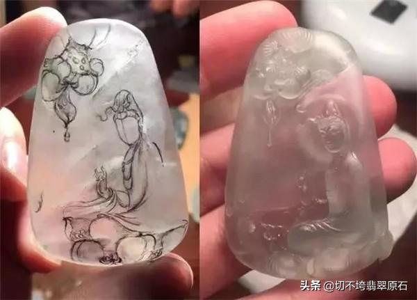 翡翠原石打灯荧光图解,灯笼翡翠原石图片-第24张图片-翡翠网 翡翠原石打灯荧光图解,灯笼翡翠原石图片-第24张图片-翡翠网