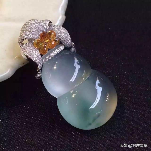 糯冰种翡翠打灯图片白色冰种翡翠图片-第8张图片-翡翠网 糯冰种翡翠打灯图片白色冰种翡翠图片-第8张图片-翡翠网