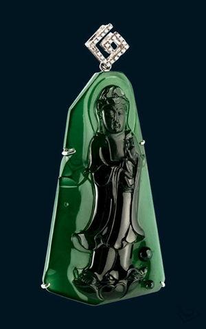 翡翠里的墨翠贵吗墨翡翠价格怎么算-第4张图片-翡翠网 翡翠里的墨翠贵吗墨翡翠价格怎么算-第4张图片-翡翠网