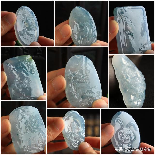 糯冰翡翠原石效果图冰糯种与糯化种图解-第10张图片-翡翠网 糯冰翡翠原石效果图冰糯种与糯化种图解-第10张图片-翡翠网