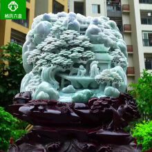 500元料切出天价翡翠翡翠原石摆件批发市场-第1张图片-翡翠网 500元料切出天价翡翠翡翠原石摆件批发市场-第1张图片-翡翠网