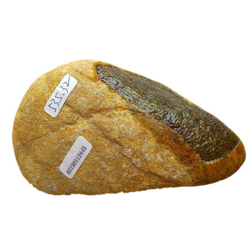 大马坎赌石切出全黄翡黄翡翡翠原石切法-第1张图片-翡翠网 大马坎赌石切出全黄翡黄翡翡翠原石切法-第1张图片-翡翠网