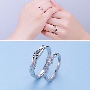 银戒指款式大全图片,925纯银钻戒多少钱一枚-第2张图片-翡翠网 银戒指款式大全图片,925纯银钻戒多少钱一枚-第2张图片-翡翠网