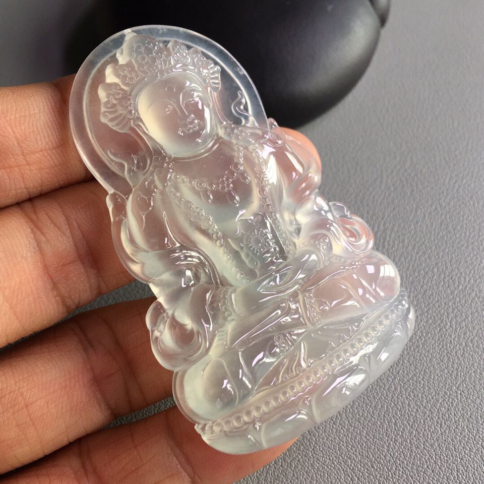 冰种翡翠原石500g值多少钱高冰翡翠度母价格一般多少钱-第1张图片-翡翠网 冰种翡翠原石500g值多少钱高冰翡翠度母价格一般多少钱-第1张图片-翡翠网