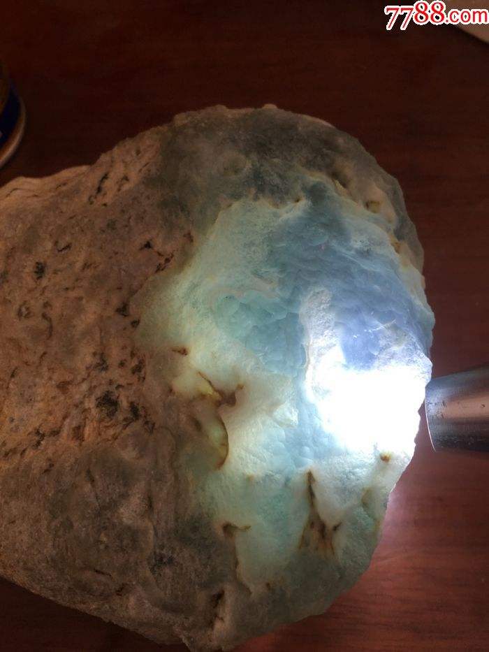 3万元糯冰种翡翠图片,宁夏冰种翡翠原石-第1张图片-翡翠网 3万元糯冰种翡翠图片,宁夏冰种翡翠原石-第1张图片-翡翠网