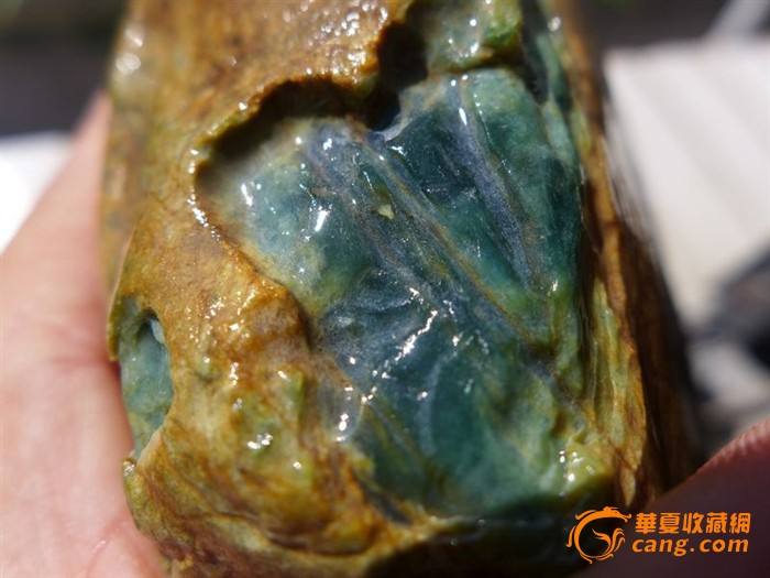 8000元糯冰种翡翠观音,邵阳翡翠原石毛料冰种-第2张图片-翡翠网 8000元糯冰种翡翠观音,邵阳翡翠原石毛料冰种-第2张图片-翡翠网