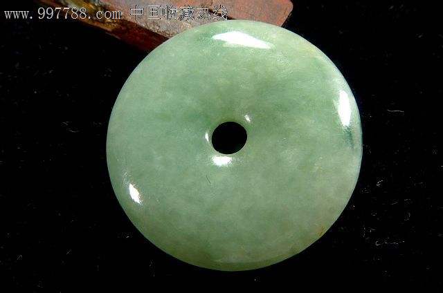 翡翠扣价格翡翠糯种平安扣多少钱一个-第2张图片-翡翠网