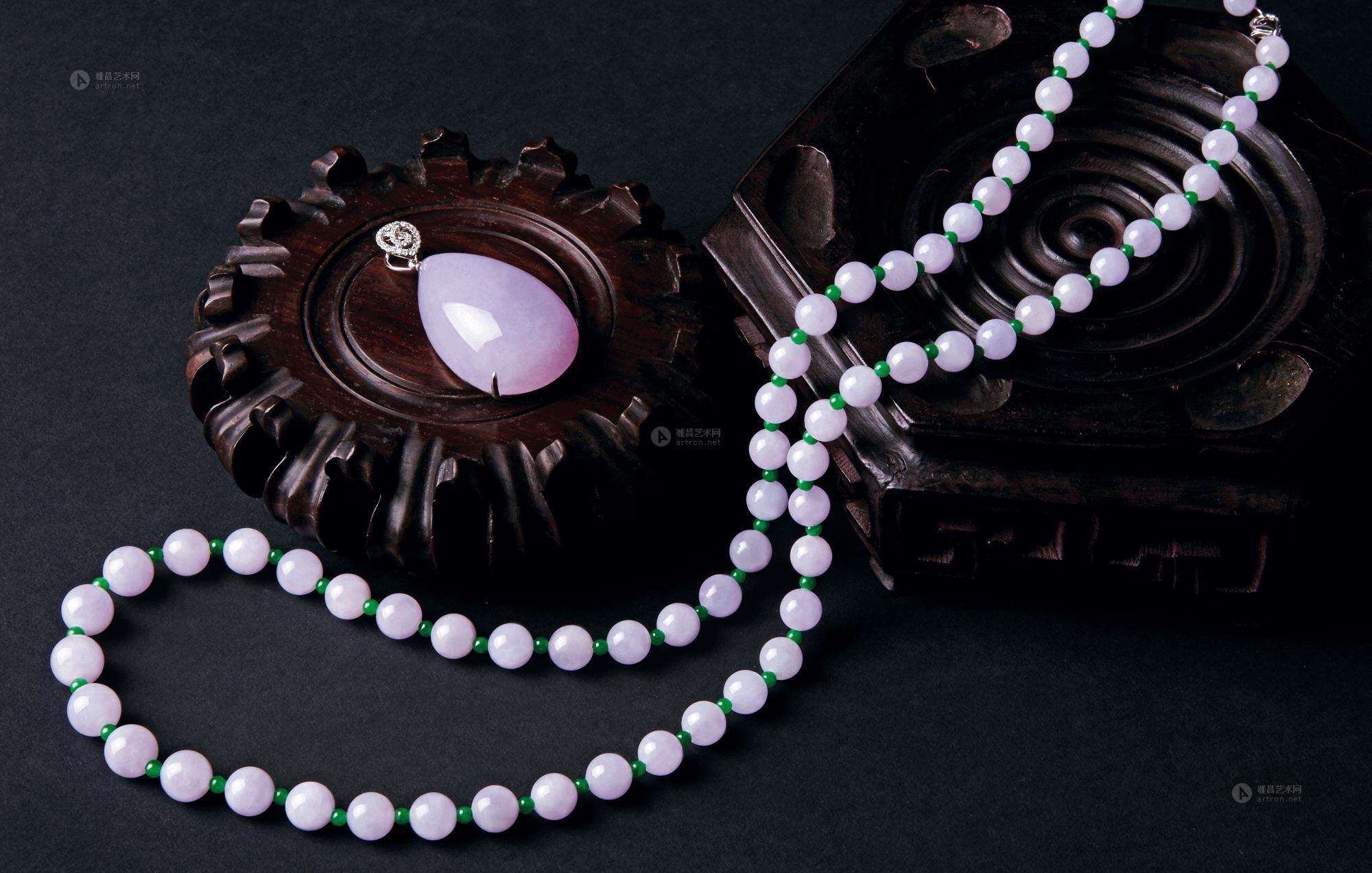 翡翠珠链图片及价格,翡翠珠链搭配衣服图片-第1张图片-翡翠网 翡翠珠链图片及价格,翡翠珠链搭配衣服图片-第1张图片-翡翠网