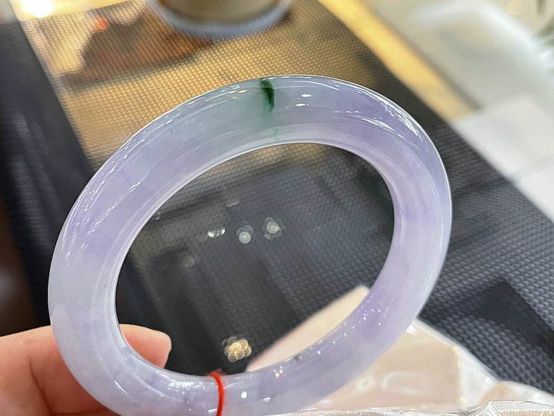 艳紫翡翠手镯多少钱,五彩翡翠手镯图片欣赏-第2张图片-翡翠网 艳紫翡翠手镯多少钱,五彩翡翠手镯图片欣赏-第2张图片-翡翠网