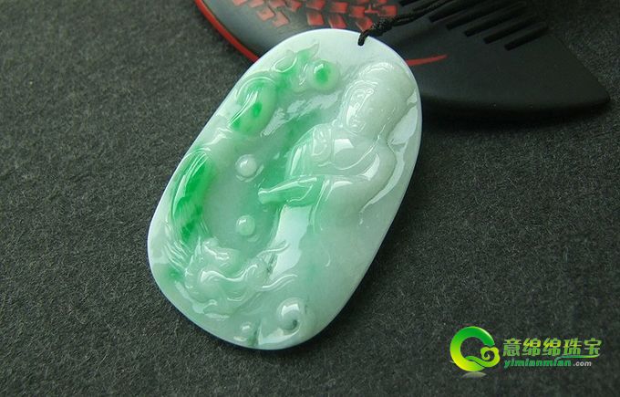 男性戴翡翠观音的寓意翡翠观音的讲解知识-第1张图片-翡翠网 男性戴翡翠观音的寓意翡翠观音的讲解知识-第1张图片-翡翠网