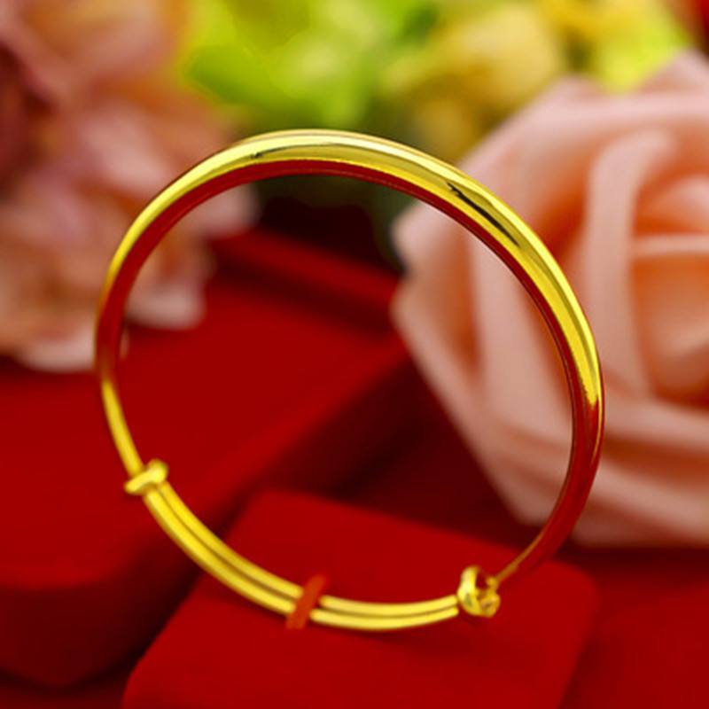 黄金手镯图片,古法黄金手镯图片-第1张图片-翡翠网 黄金手镯图片,古法黄金手镯图片-第1张图片-翡翠网