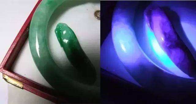 翡翠手镯注胶有荧光反应吗的简单介绍-第2张图片-翡翠网 翡翠手镯注胶有荧光反应吗的简单介绍-第2张图片-翡翠网