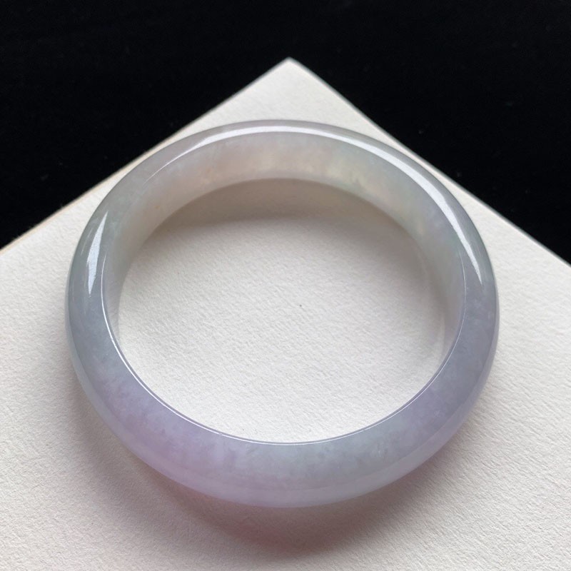 紫翡翠手镯的价格紫色冰种翡翠手镯价格-第2张图片-翡翠网 紫翡翠手镯的价格紫色冰种翡翠手镯价格-第2张图片-翡翠网