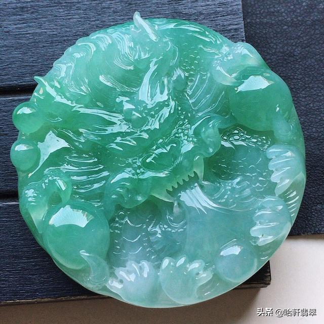 翡翠福禄寿吊坠图片,翡翠老寿星价格-第2张图片-翡翠网