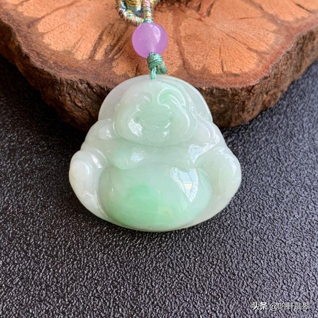 翡翠福禄寿吊坠图片,翡翠老寿星价格-第5张图片-翡翠网