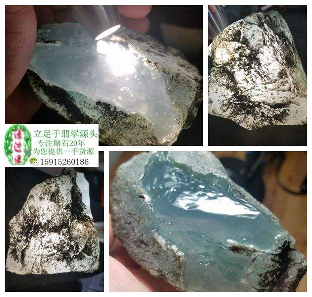 玻璃种翡翠原石玻璃种翡翠蛋面图片-第1张图片-翡翠网 玻璃种翡翠原石玻璃种翡翠蛋面图片-第1张图片-翡翠网