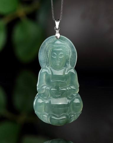 s925碧玉吊坠价格jdgs925翡翠吊坠价格-第2张图片-翡翠网