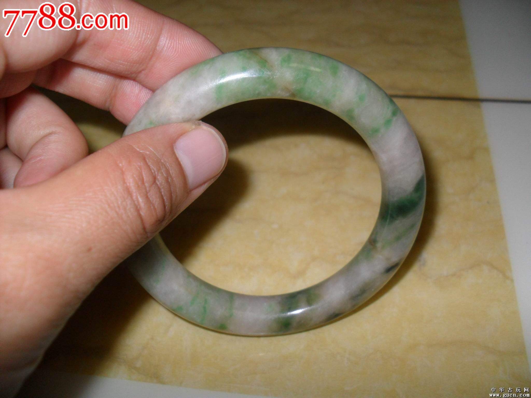清代翡翠手镯价格,清代玻璃翡翠手镯图片-第2张图片-翡翠网