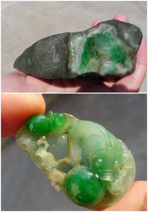 翡翠毛料知识大全图片,翡翠毛料怎么看-第1张图片-翡翠网 翡翠毛料知识大全图片,翡翠毛料怎么看-第1张图片-翡翠网