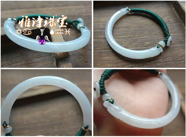 圆条玉镯图片弯条翡翠手镯图片-第1张图片-翡翠网 圆条玉镯图片弯条翡翠手镯图片-第1张图片-翡翠网