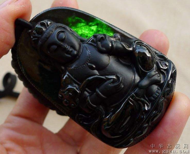黑色的翡翠是什么种黑翡翠知识-第2张图片-翡翠网 黑色的翡翠是什么种黑翡翠知识-第2张图片-翡翠网