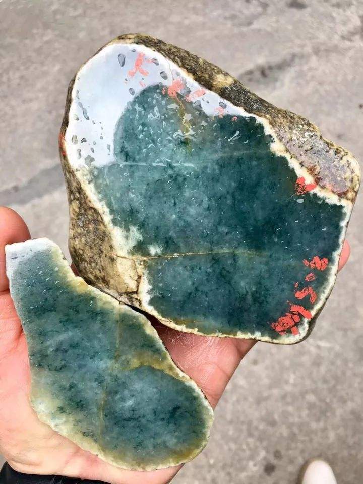 冰种翡翠原石图片大全,冰种翡翠原石图片欣赏图片-第2张图片-翡翠网 冰种翡翠原石图片大全,冰种翡翠原石图片欣赏图片-第2张图片-翡翠网