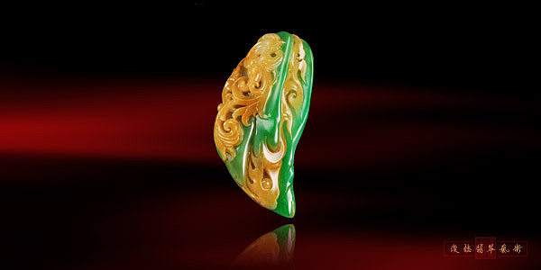 顶级翡翠摆件精品顶级翡翠艺术品-第1张图片-翡翠网 顶级翡翠摆件精品顶级翡翠艺术品-第1张图片-翡翠网
