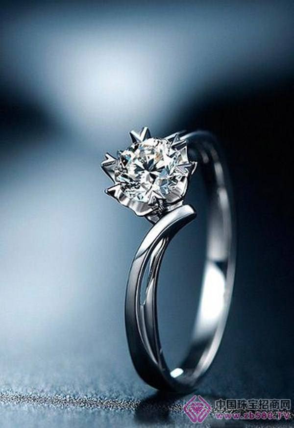 玫瑰金钻戒款式图片,钻戒款式图片-第2张图片-翡翠网 玫瑰金钻戒款式图片,钻戒款式图片-第2张图片-翡翠网