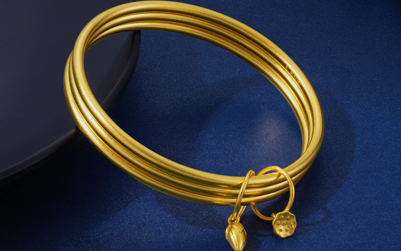 黄金手镯图片2022新款图片大全黄金手镯图片2022新款-第2张图片-翡翠网 黄金手镯图片2022新款图片大全黄金手镯图片2022新款-第2张图片-翡翠网