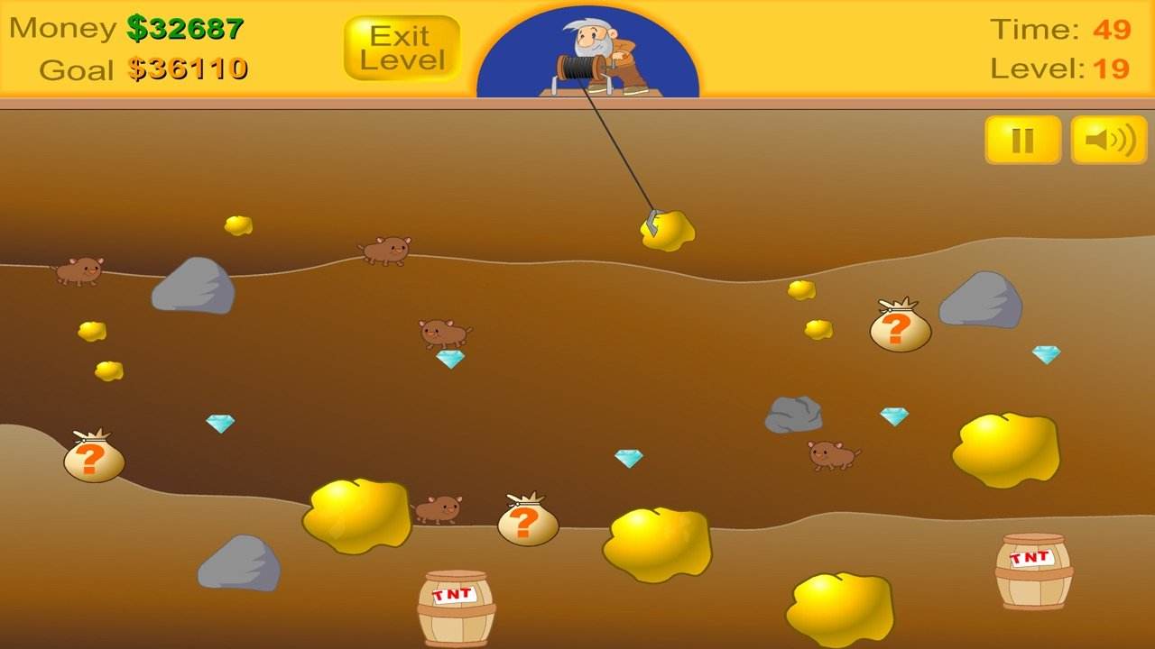 黄金矿工无敌版双人,黄金矿工无敌版-第1张图片-翡翠网