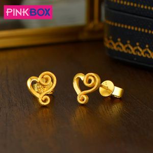 一对黄金耳坠多少克一克黄金耳钉图片-第2张图片-翡翠网 一对黄金耳坠多少克一克黄金耳钉图片-第2张图片-翡翠网