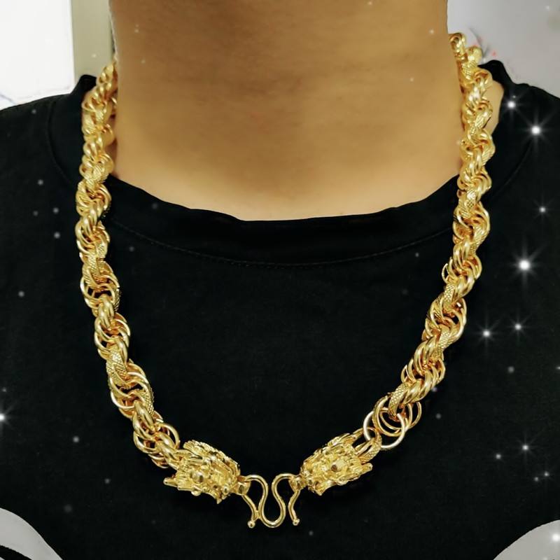 男士黄金项链款式大全图片男士黄金项链有什么款式图片-第2张图片-翡翠网 男士黄金项链款式大全图片男士黄金项链有什么款式图片-第2张图片-翡翠网