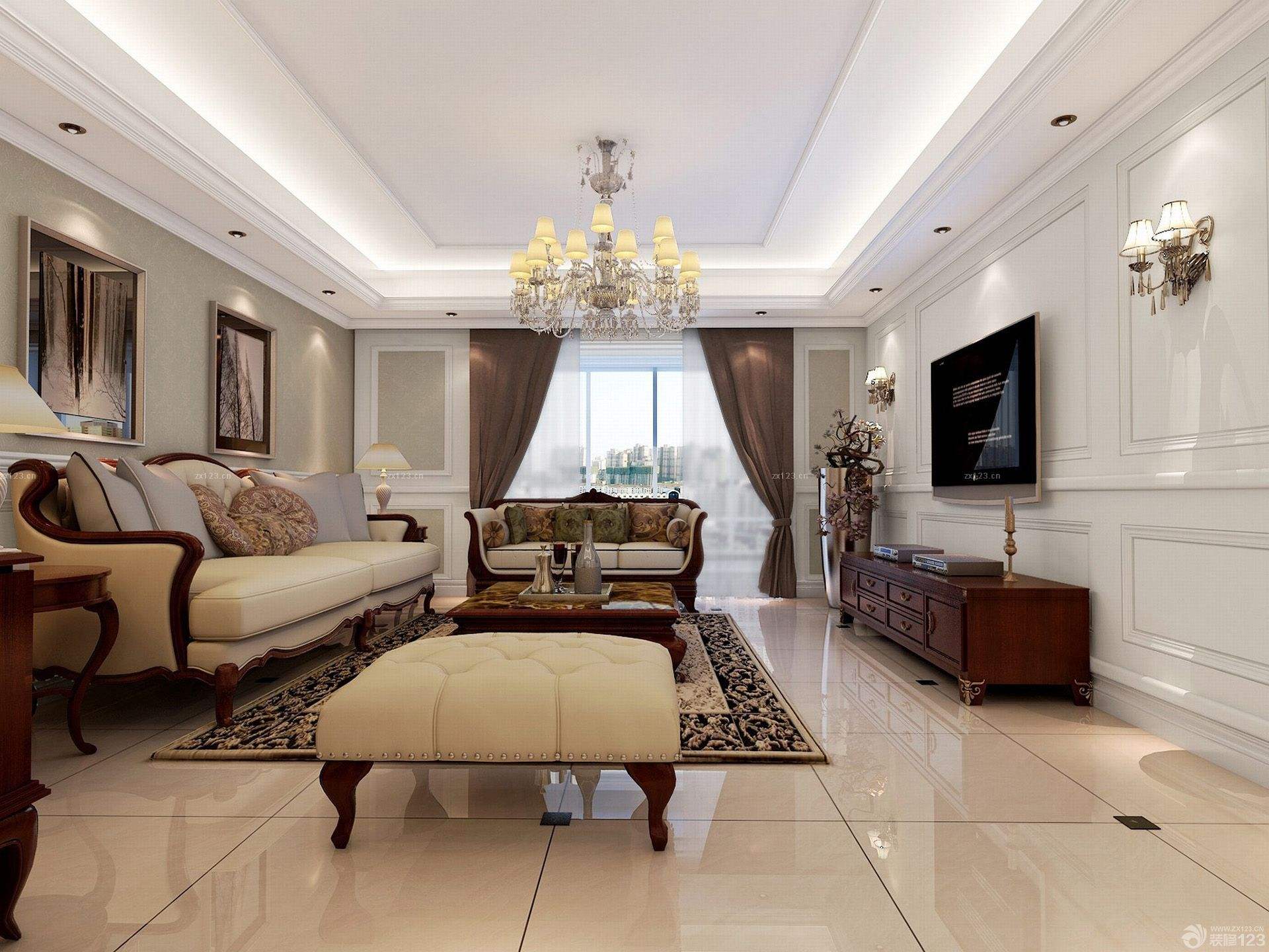 130平方装修效果图大全10万左右130的房子装修10万效果图-第1张图片-翡翠网 130平方装修效果图大全10万左右130的房子装修10万效果图-第1张图片-翡翠网