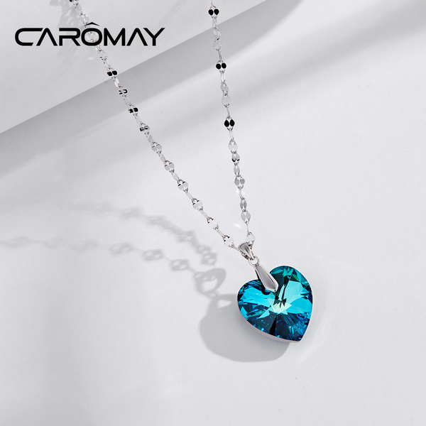 潘多拉海洋之心项链海洋之心项链-第1张图片-翡翠网