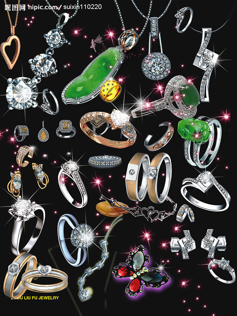 钻石图片大全唯美图片,珠宝图片最新款图片-第1张图片-翡翠网